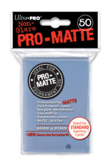 Ultra Pro Standard Size Pro Matte Sleeves - Clear - 50ct